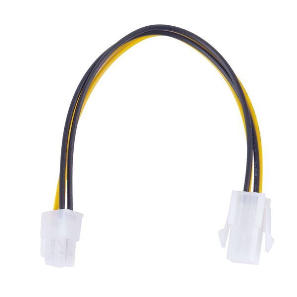 20CM 12V 4 Pin Male to 4 Pin P4 Female Power Supply Extension Cable