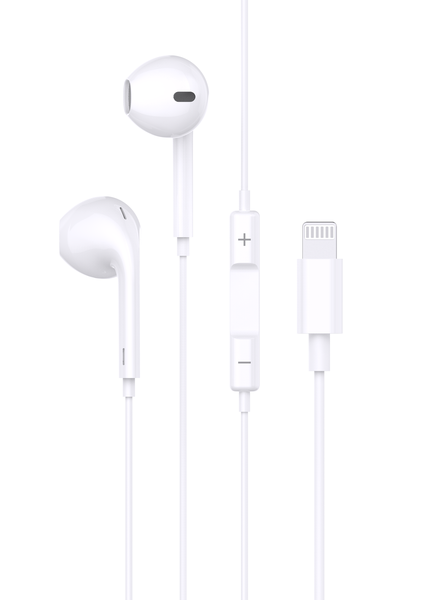 TechZA Lightning Earphones with Microphone - High Quality Sound TZ-HF17
