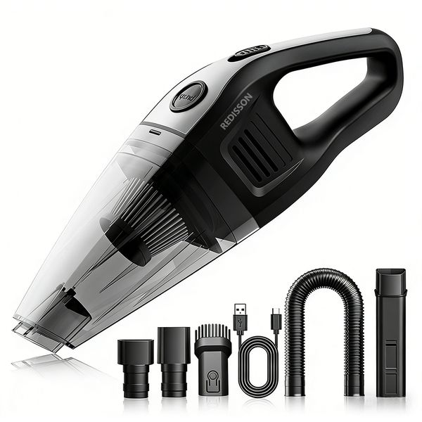 REDISSON Handheld Vacuum Cleaner, Powerful Handheld Cordless Vacuum for Car