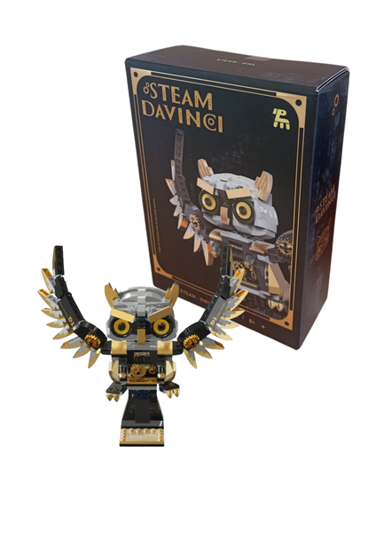 Steam Davinci Mechanical Owl Building Set