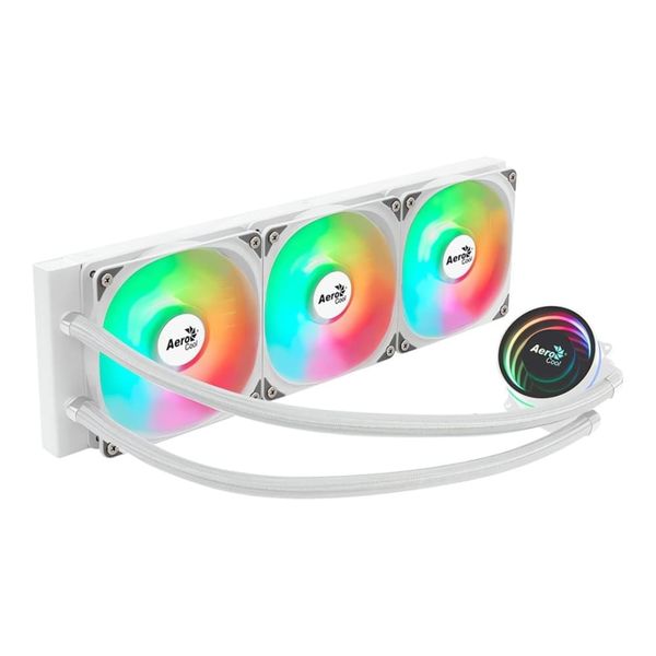 Aerocool Oasis L360-W - 360mm ARGB Liquid Cooler Intel LGA1851/1700