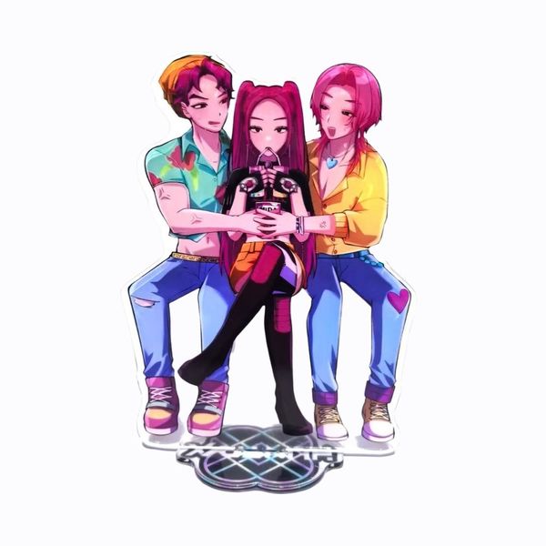 K Pop Demon Hunters Korean Wave Collectable Acrylic Stand Mira Romance Pose
