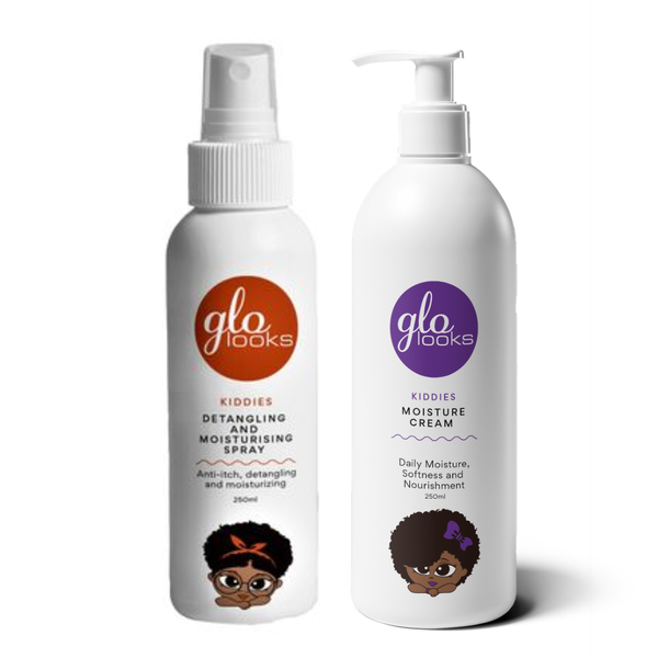 Glolooks Kids Detangling and Moisturising Combo