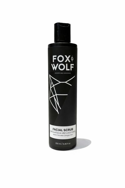 Fox &amp; Wolf - Argan &amp; Avocado Facial Scrub (250ml)