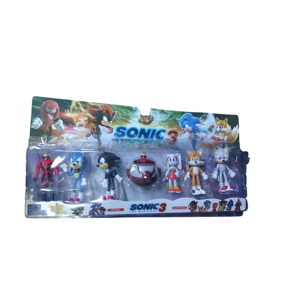 Sonic 3 The Hedgehog - Set of 7