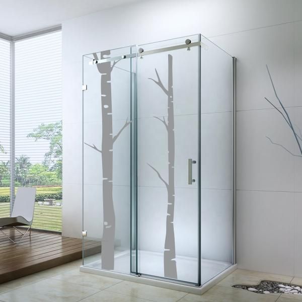 Birch Tree Frosted Vinyl Sticker