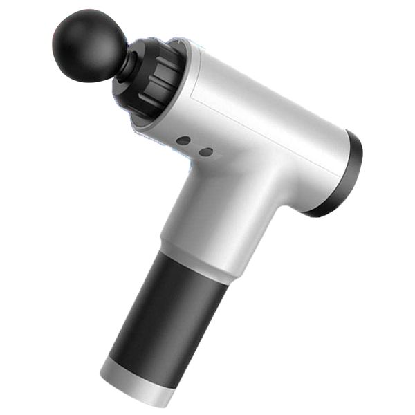 Portable 6 Speed Deep Tissue Percussive Muscle Massage Gun &amp; 4 Impact Heads