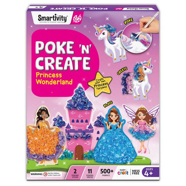 Smartivity Poke andCreate Princess Wonderland DIY Craft Kit