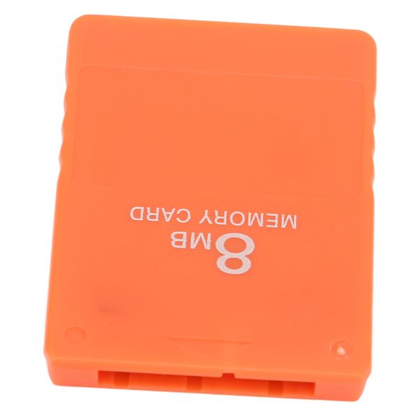 8MB FMCB Card Compatible with PS2 (Orange)