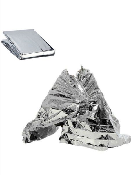 2 Pack Emergency Blanket Outdoor Survival Thermal Blanket - 130*210 cm