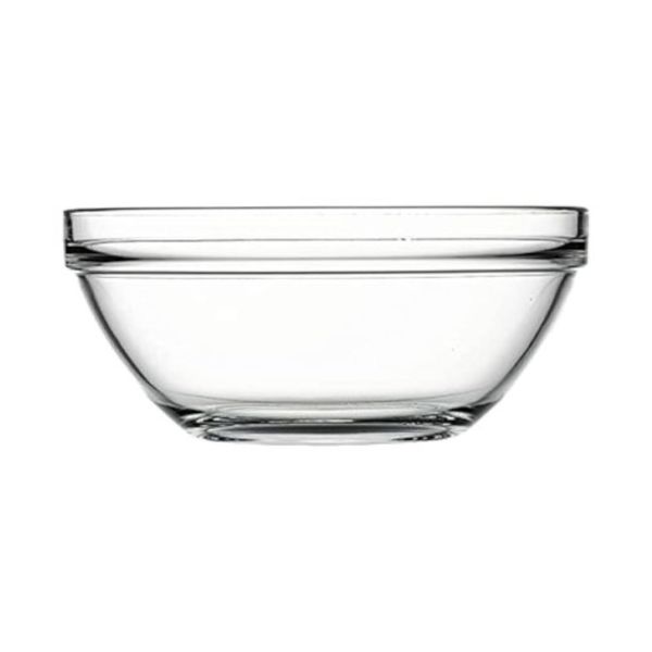 6 Piece Bowl 12x5.5cm Mixing Glass Chef Stack