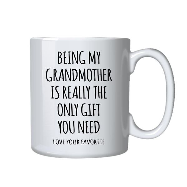 Grandmother Coffee Mug Gift from Grandson