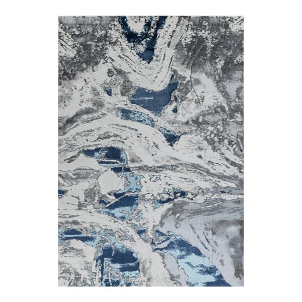 Elit Hole Grey Blue Rug