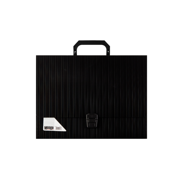 Meeco Expanding File 24 Divisions - Black