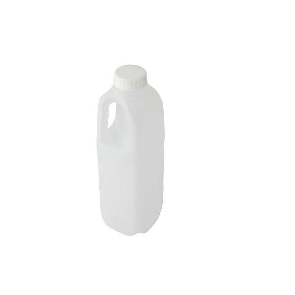 1L Square Milk Canister with Cap-10 Pack