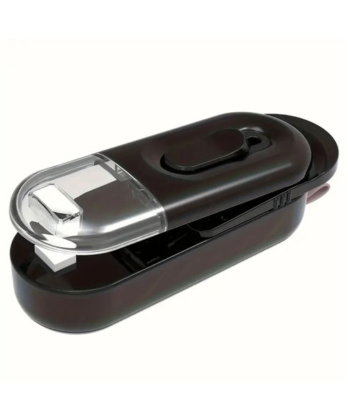 2-in-1 Mini Bag Sealer with Cutter - Portable Resealer Machine