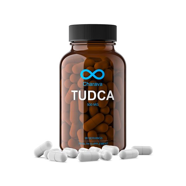 Charava Tudca - 500mg x 30 Capsules - Strong Dose - 3rd-Party Tested