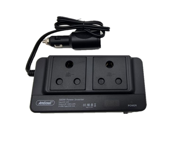 12V to 220V Car Power Inverter - 300W