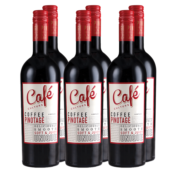 Café Culture Coffee Pinotage 6 x 750ml