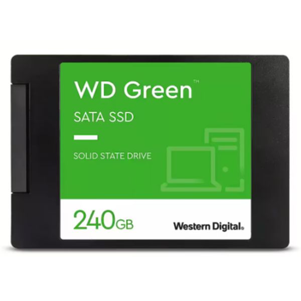 Western Digital Green 240GB SATA III 2.5" SSD, 545MB/s Sequential Read