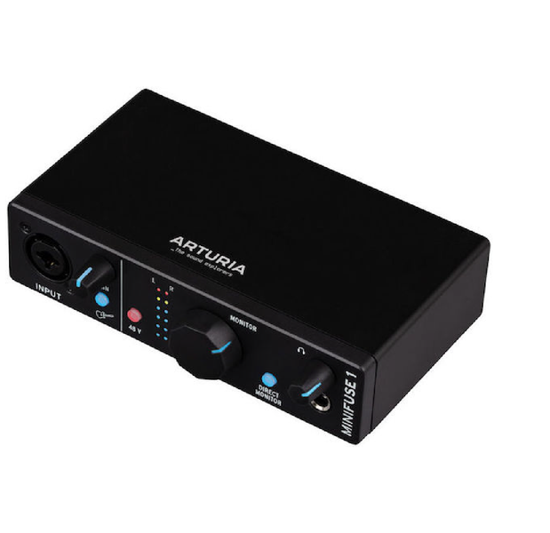 Arturia MiniFuse 1 Portable solo audio interface (Black)