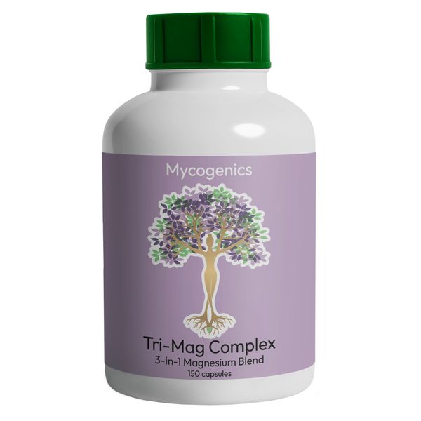 Tri-Mag Complex 3-in-1 Magnesium Blend for Sleep, Brain &amp; Energy Support