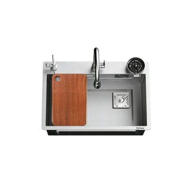 Multifunctional Modern Kitchen Sink,Filtration Anti Clog &amp; Anti-Odor-Slyhaw