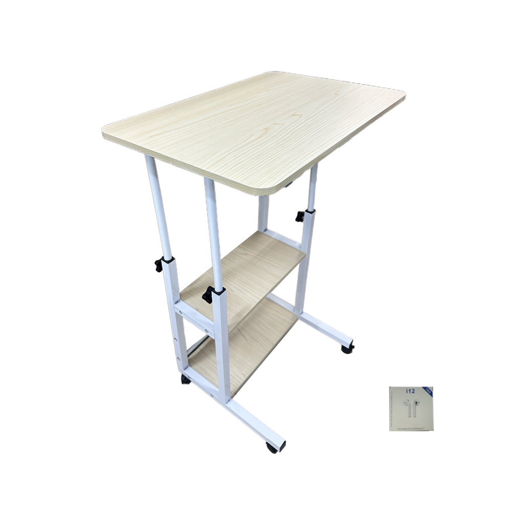Height adjustable computer desk