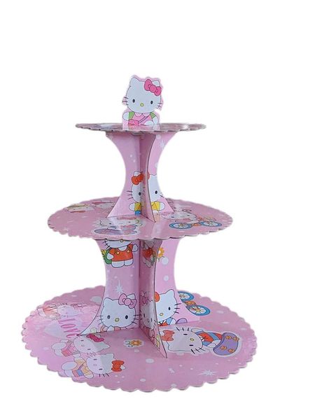 Hello Kitty 3 Tier Cup Cake Stand