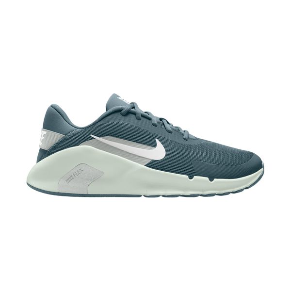 Nike Men's Flex Train Workout Shoes - Mineral Slate/White/Spruce Aura