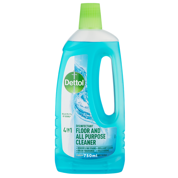 Dettol 750ml, Floor &amp; All Purpose, Disinfectant Cleaner, Aqua