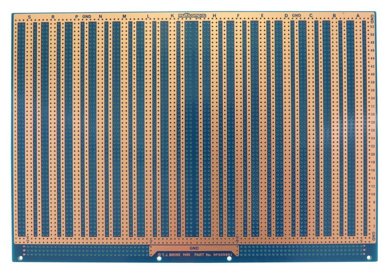 Multicomp Pro (MP005881) Eurocard PCB Board, Epoxy Glass