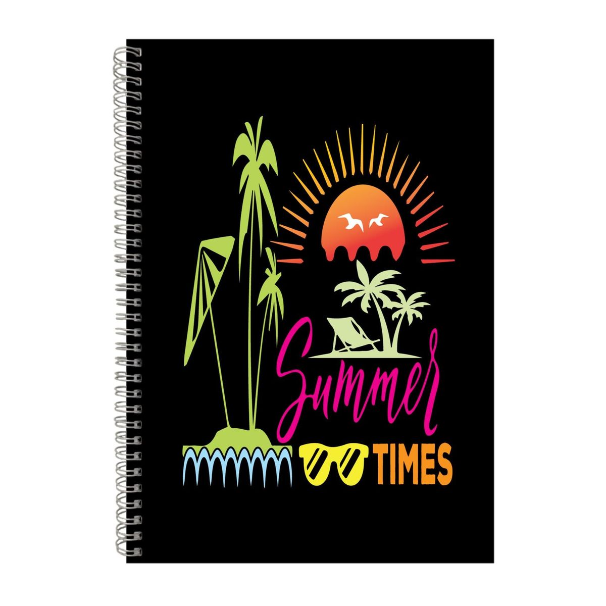 Summer Times Notebook Summer Gift Idea A4 Notepad 150 Shop Today Get