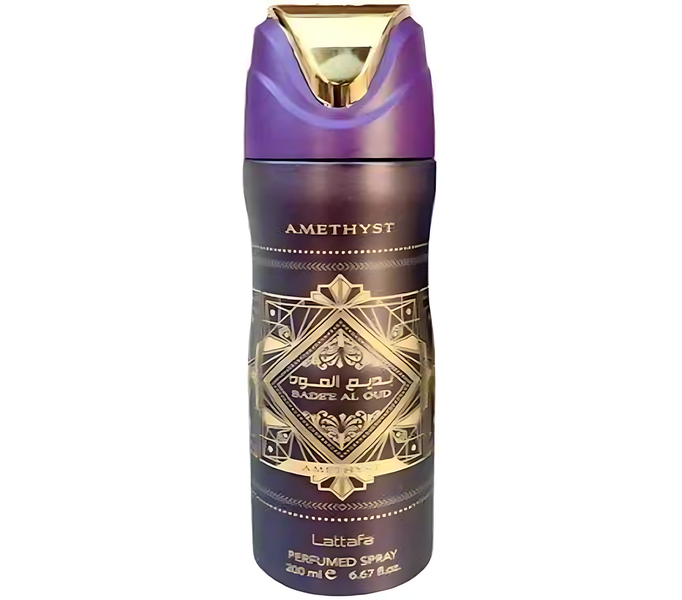 Bade'e Al Oud Amethyst Perfumed Body Spray By Lattafa - 200ml