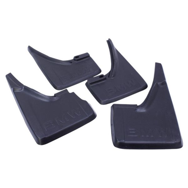 Rubber Mud Flaps Compatible with BMW E30 - Chrome Bumper Models - Set of 4