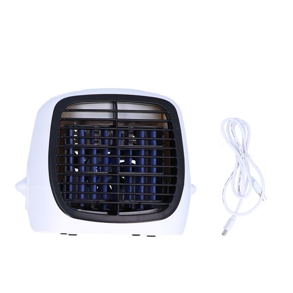 Mini Air Cooler Fan Humidifier Portable Desktop Office
