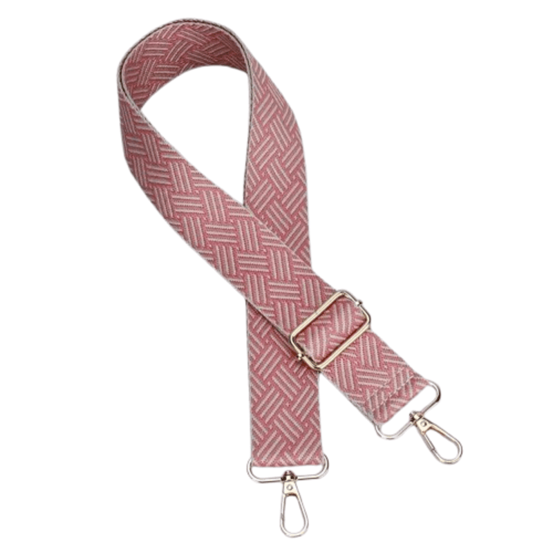 Durable Polyester Adjustable Embroidered Bag Strap