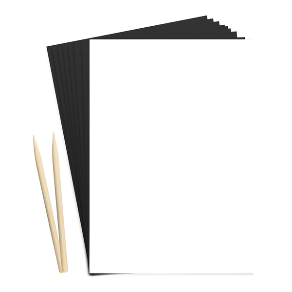 Scratch Paper Art Crafts - Classroom Must Haves Supplies -No Mess Art