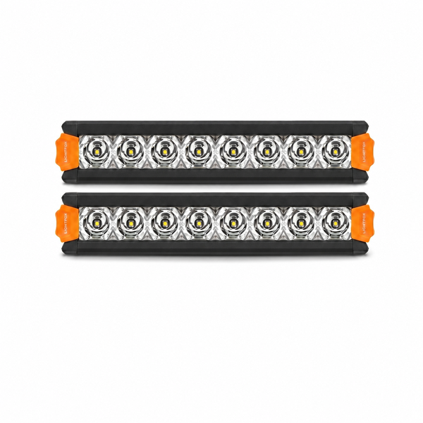 Lightfox 2x8'' Single Row LED Light Bar (LF-LB-8SR)
