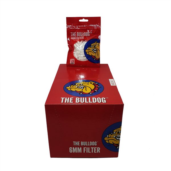 The Bulldog Filters - 6mm - Slim - Pack 34