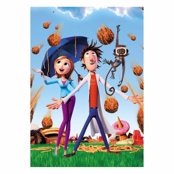 Cloudy With A Chance Of Meatballs - A1 Poster