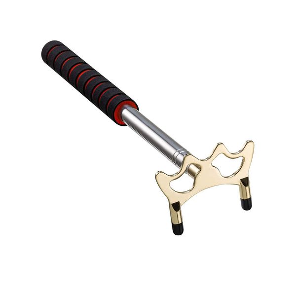 Pool Bridge Retractable Pool Bridge Cue Stick with Brass Bridge Head