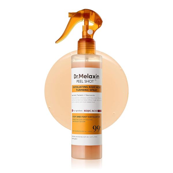 Dr.Melaxin Kojic Acid Turmeric Spray Gently Exfoliate,Nourishing Glass Skin