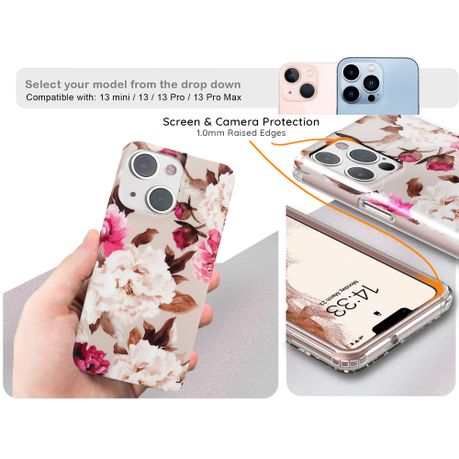 ORRO iPhone 13 Series 13 mini Pro Pro Max Marble Pattern Girly