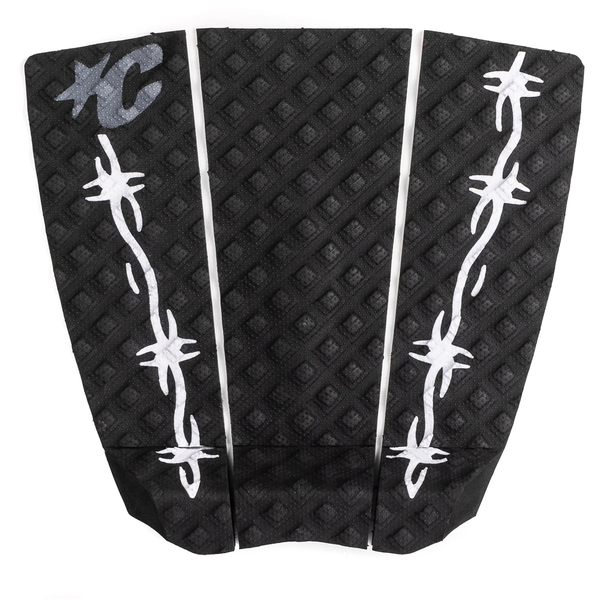 Creatures Jack Freestone Lite Ecopure Surfboard Traction - Black Barbed Wire
