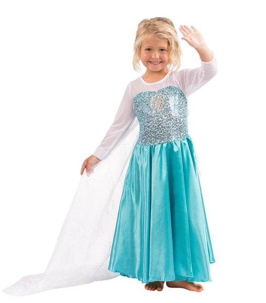 Princess Elsa Dress Up Outfit - Extra Large