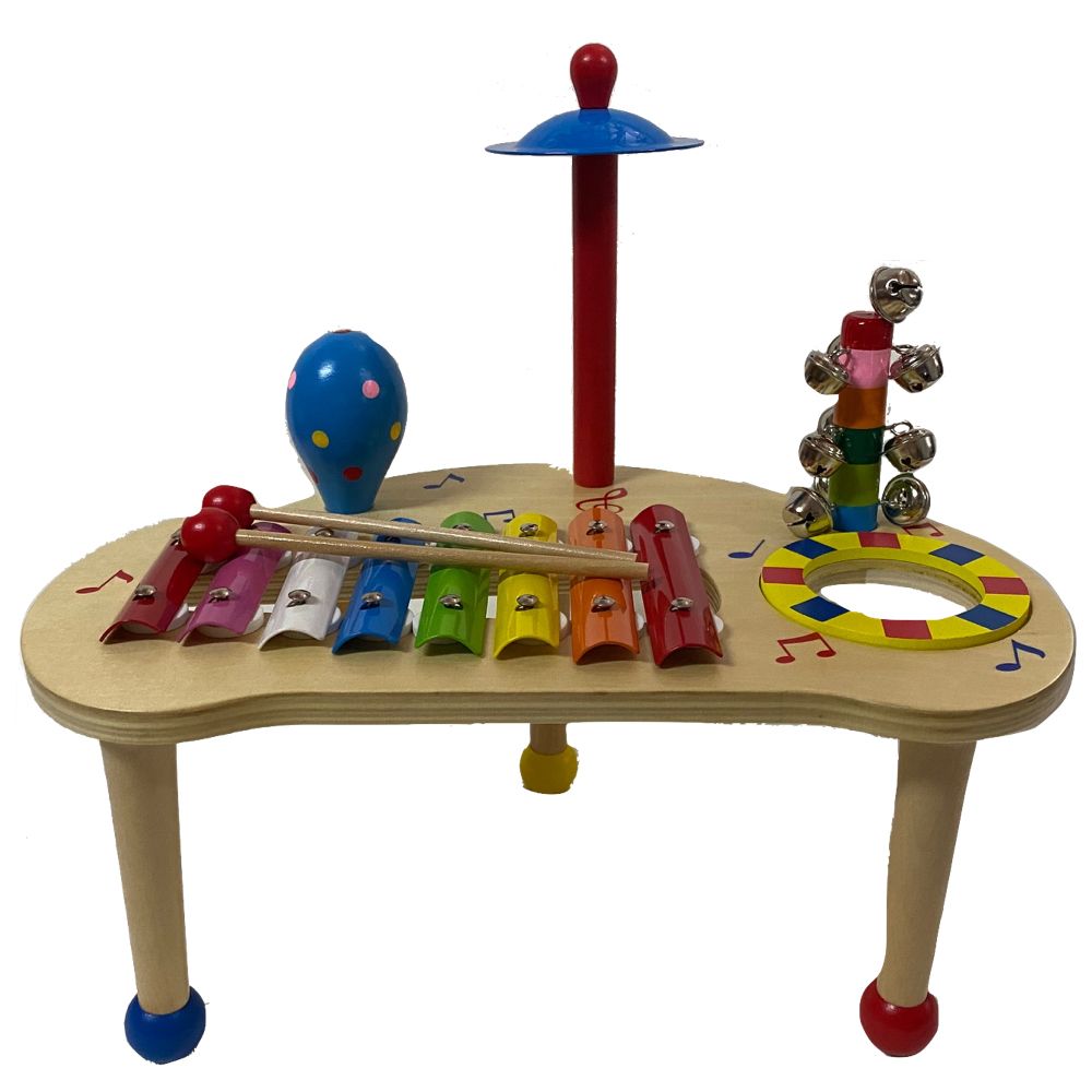 Kids Wooden Music Table
