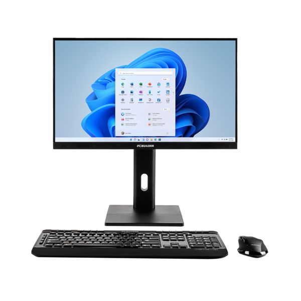 PCBuilder FUSION 24 Intel i3-14100 Windows 11 AiO Desktop PC