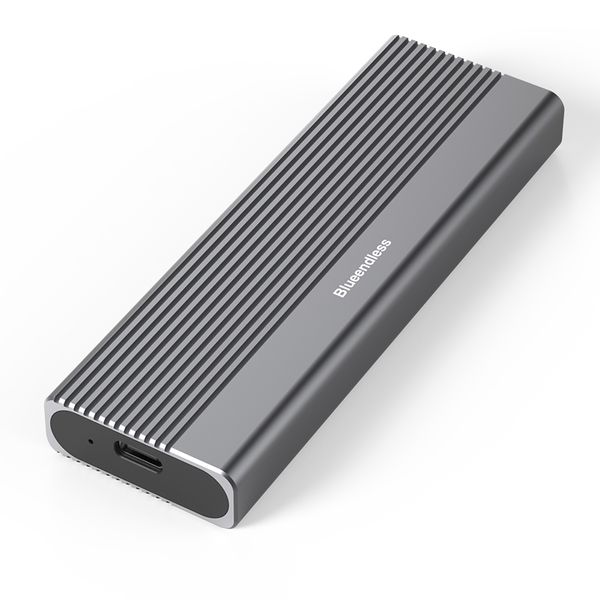 M.2 SSD Enclosure NVMe/NGFF Dual Protocol USB 3.1 Type-C 10Gbps