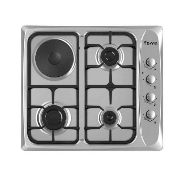 Ferre - Built In Hob 3 Gas Burner/1 Electric Plate